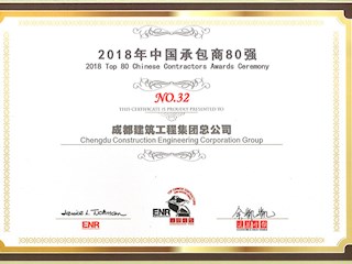 2018年中國承包商80強(qiáng)企業(yè)